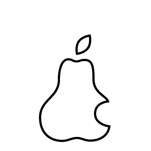 Icon Apple Birne